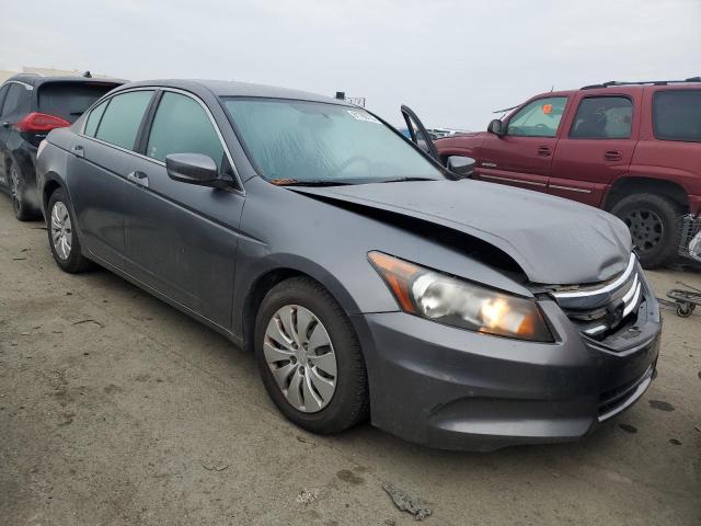 1HGCP2F38CA204244 - 2012 HONDA ACCORD LX GRAY photo 4