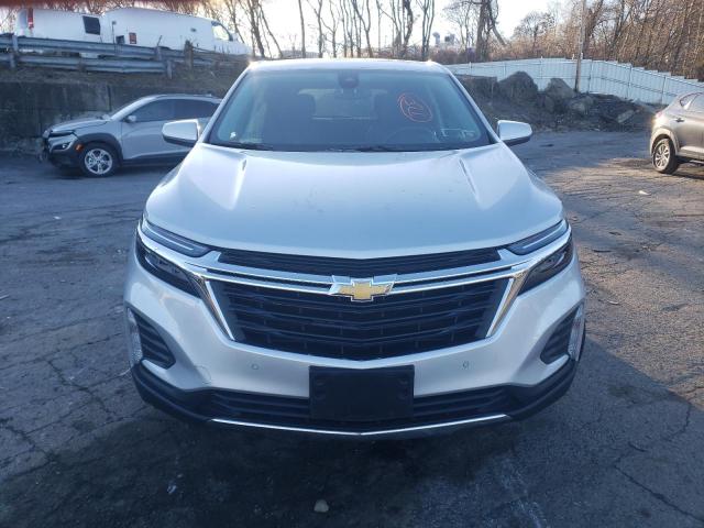 3GNAXKEV2NL223982 - 2022 CHEVROLET EQUINOX LT SILVER photo 5