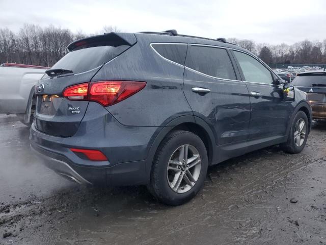 5XYZUDLBXJG522338 - 2018 HYUNDAI SANTA FE S BLUE photo 3