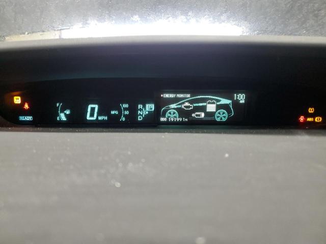 JTDKN3DU0A0159613 - 2010 TOYOTA PRIUS გრაფიტი ფოტო 9