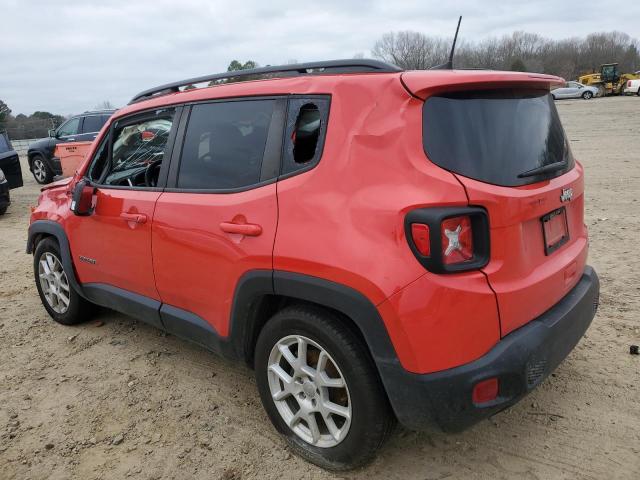 ZACNJABB2LPL51866 - 2020 JEEP RENEGADE LATITUDE RED photo 2