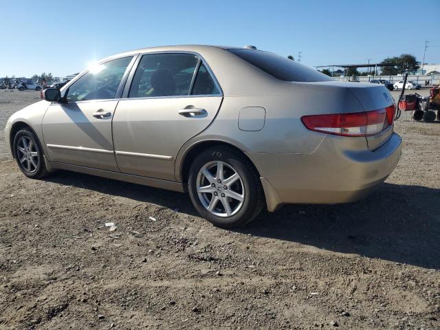 1HGCM66554A025016 - 2004 HONDA ACCORD EX ოქროსფერი ფოტო 2