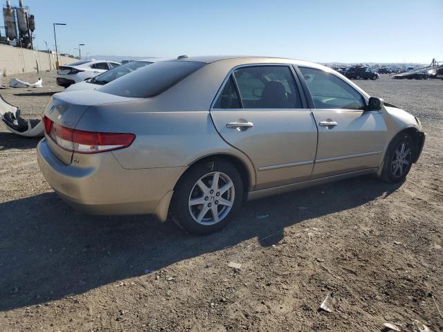 1HGCM66554A025016 - 2004 HONDA ACCORD EX ოქროსფერი ფოტო 3