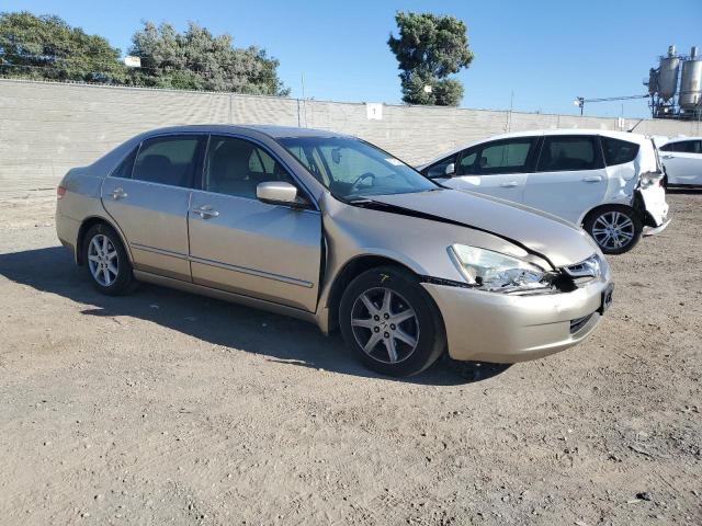 1HGCM66554A025016 - 2004 HONDA ACCORD EX ოქროსფერი ფოტო 4