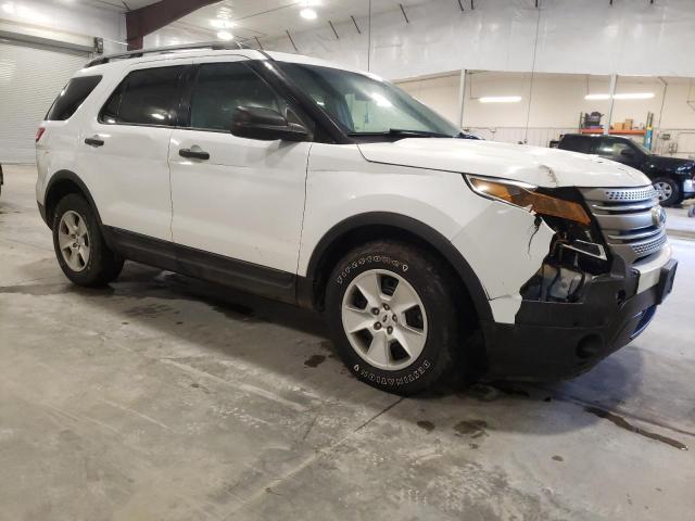 1FM5K7B82EGA16187 - 2014 FORD EXPLORER WHITE photo 4