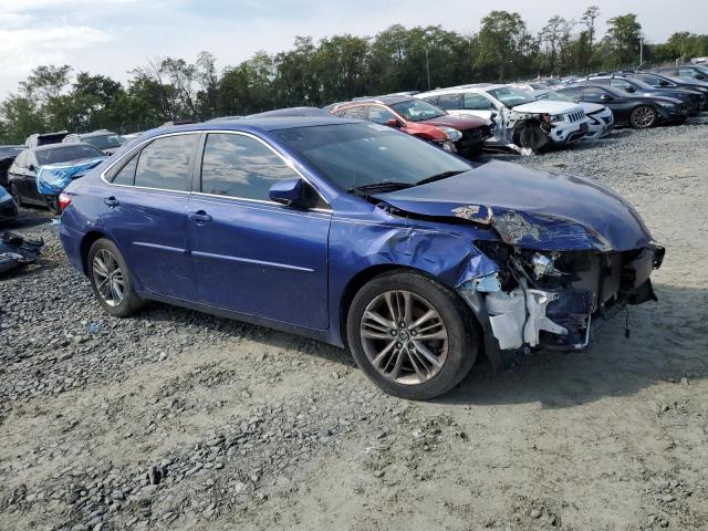 4T1BF1FK9FU969704 - 2015 TOYOTA CAMRY LE BLUE photo 4