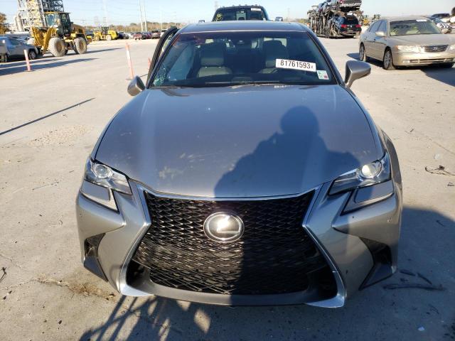 JTHBZ1BL1HA012187 - 2017 LEXUS GS 350 BASE GRAY photo 5