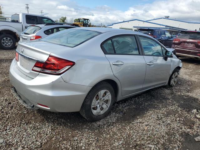 19XFB2F50FE290632 - 2015 HONDA CIVIC LX 银色 照片 3