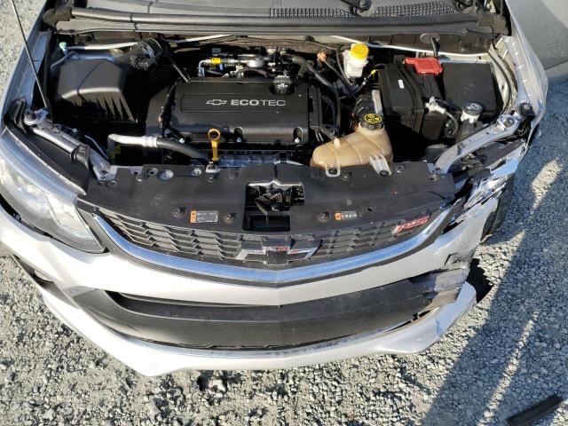 1G1JB5SH4H4152861 - 2017 CHEVROLET SONIC LS SILVER photo 11