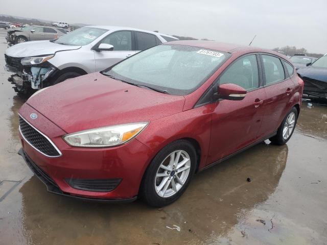 1FADP3K25FL318240 - 2015 FORD FOCUS SE RED photo 1