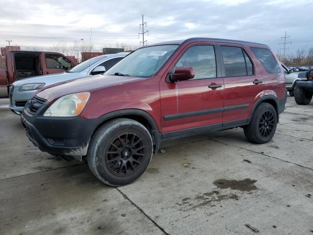 JHLRD78892C038989 - 2002 HONDA CR-V EX MAROON photo 1