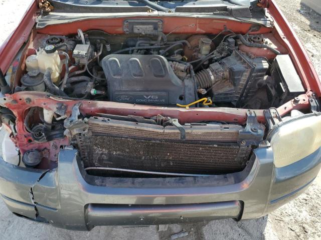 1FMYU93163KA05465 - 2003 FORD ESCAPE XLT RED photo 12