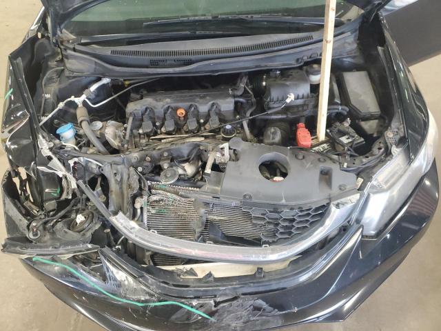 19XFB2F50FE266721 - 2015 HONDA CIVIC LX BLACK photo 11