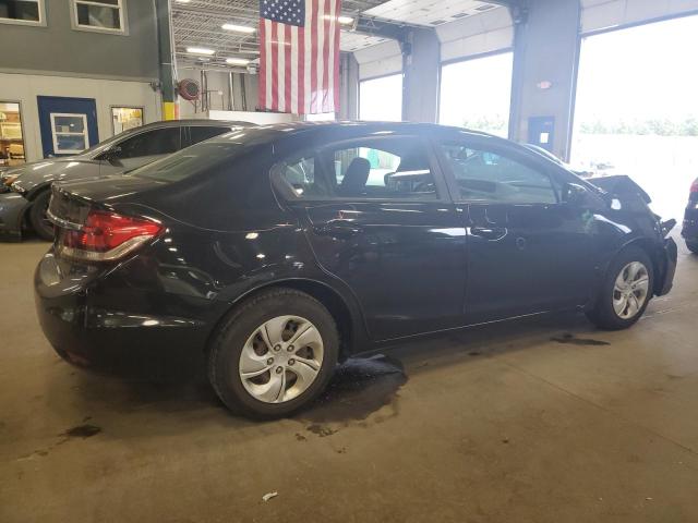 19XFB2F50FE266721 - 2015 HONDA CIVIC LX BLACK photo 3