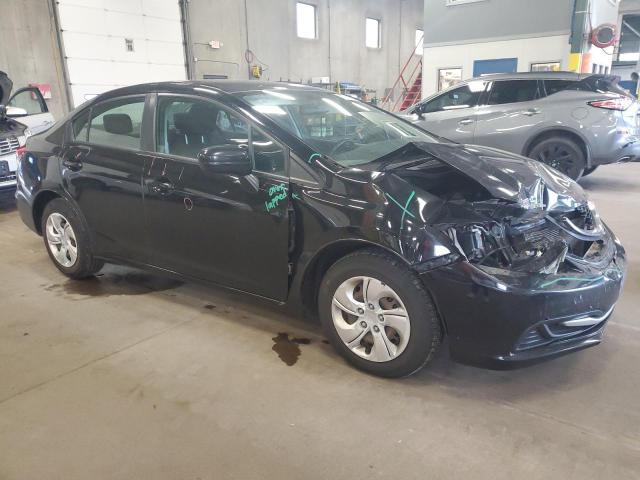 19XFB2F50FE266721 - 2015 HONDA CIVIC LX BLACK photo 4