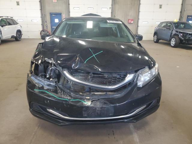 19XFB2F50FE266721 - 2015 HONDA CIVIC LX BLACK photo 5