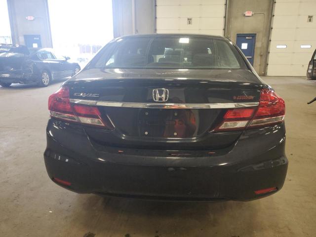 19XFB2F50FE266721 - 2015 HONDA CIVIC LX BLACK photo 6