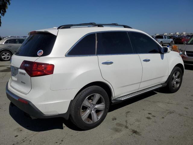 2HNYD2H65BH533983 - 2011 ACURA MDX TECHNOLOGY WHITE photo 3