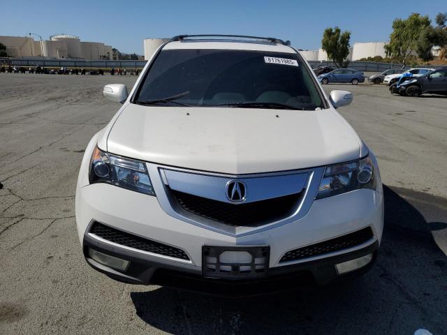 2HNYD2H65BH533983 - 2011 ACURA MDX TECHNOLOGY WHITE photo 5
