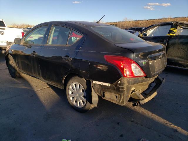 3N1CN7AP8DL895204 - 2013 NISSAN VERSA S BLACK photo 2