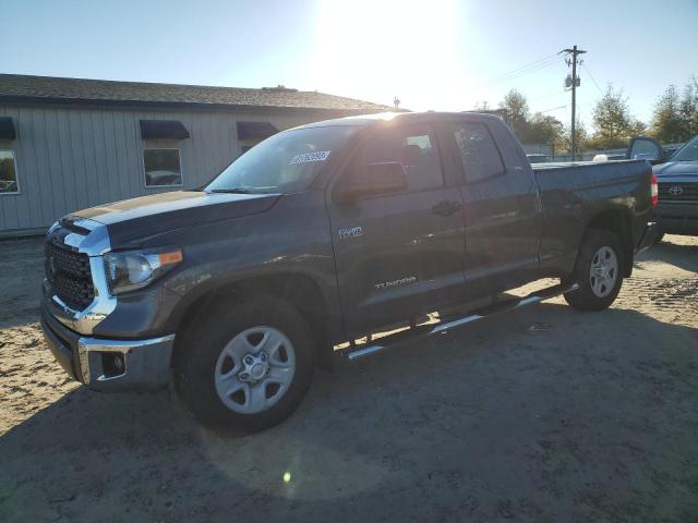 5TFRY5F1XMX296753 - 2021 TOYOTA TUNDRA DOUBLE CAB SR/SR5 GRAY photo 1