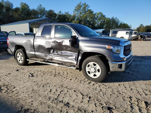 5TFRY5F1XMX296753 - 2021 TOYOTA TUNDRA DOUBLE CAB SR/SR5 GRAY photo 4