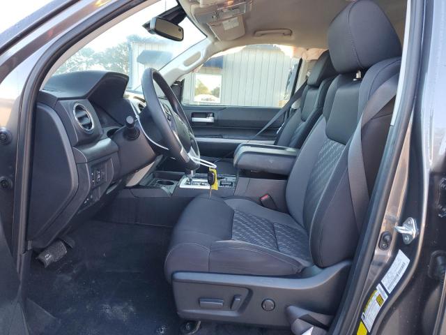 5TFRY5F1XMX296753 - 2021 TOYOTA TUNDRA DOUBLE CAB SR/SR5 GRAY photo 7