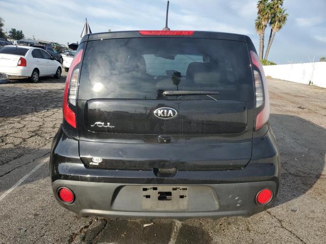 KNDJN2A26K7640581 - 2019 KIA SOUL BLACK photo 6