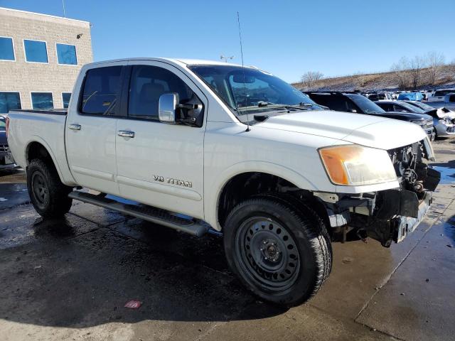 1N6BA0EC2AN313612 - 2010 NISSAN TITAN XE WHITE photo 4