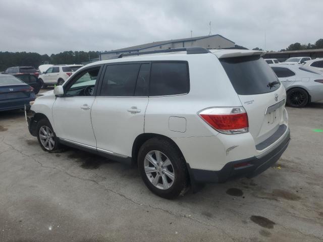 5TDZK3EH2CS065578 - 2012 TOYOTA HIGHLANDER BASE Blanc photo 2
