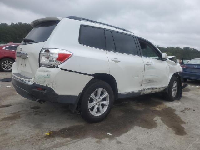 5TDZK3EH2CS065578 - 2012 TOYOTA HIGHLANDER BASE Blanc photo 3
