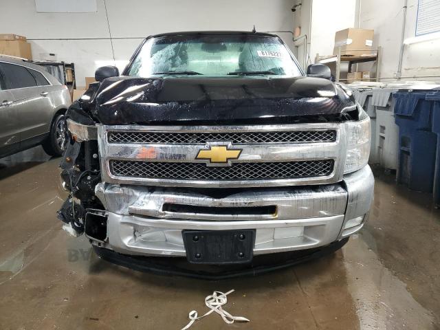 3GCPCSE04CG162093 - 2012 CHEVROLET SILVERADO C1500 LT BLACK photo 5