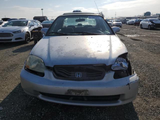 2HGEJ8641VH539002 - 1997 HONDA CIVIC EX SILVER photo 5