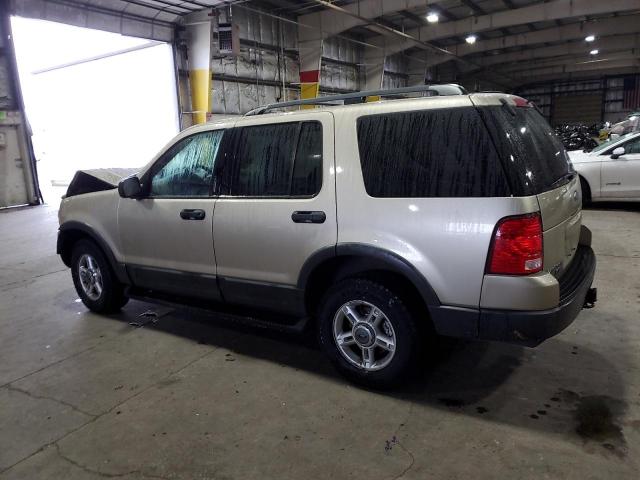 1FMZU73K23ZB31895 - 2003 FORD EXPLORER XLT TAN photo 2