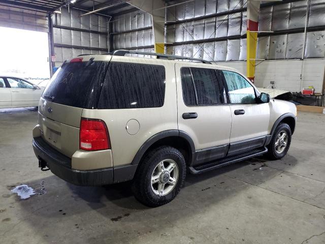 1FMZU73K23ZB31895 - 2003 FORD EXPLORER XLT TAN photo 3