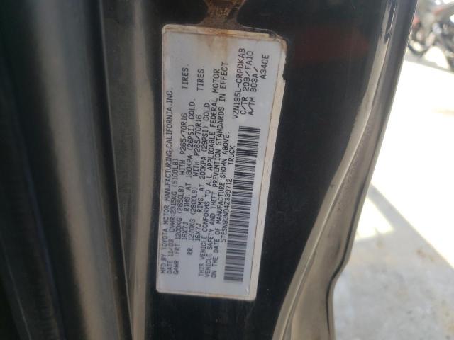 5TESN92N04Z339712 - 2004 TOYOTA TACOMA XTRACAB PRERUNNER 黑色 照片 12