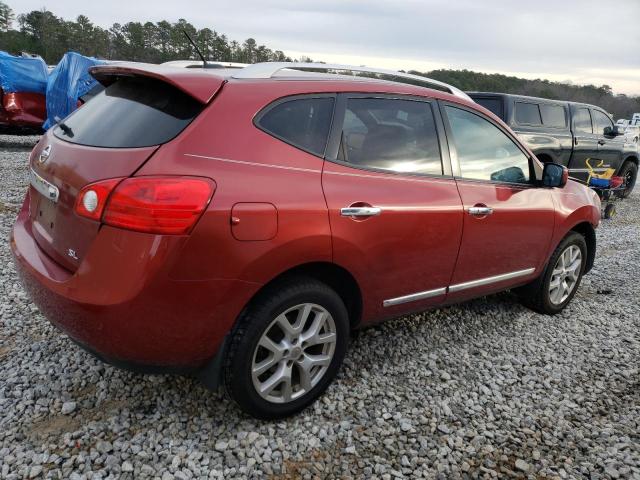 JN8AS5MT3DW001019 - 2013 NISSAN ROGUE S MAROON photo 3