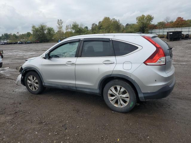 2HKRM4H71EH682756 - 2014 HONDA CR-V EXL SILVER photo 2