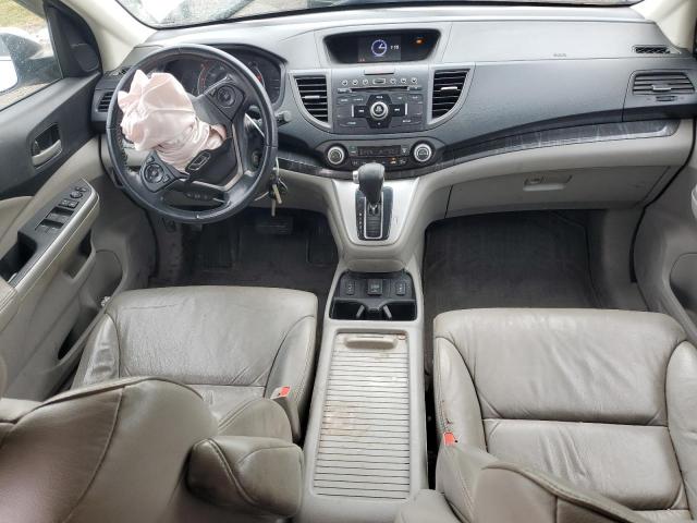 2HKRM4H71EH682756 - 2014 HONDA CR-V EXL SILVER photo 8