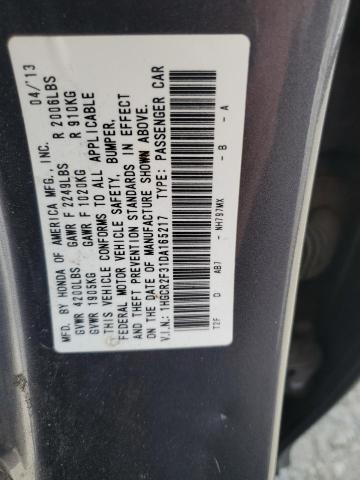 1HGCR2F31DA165217 - 2013 HONDA ACCORD LX Boz foto 12