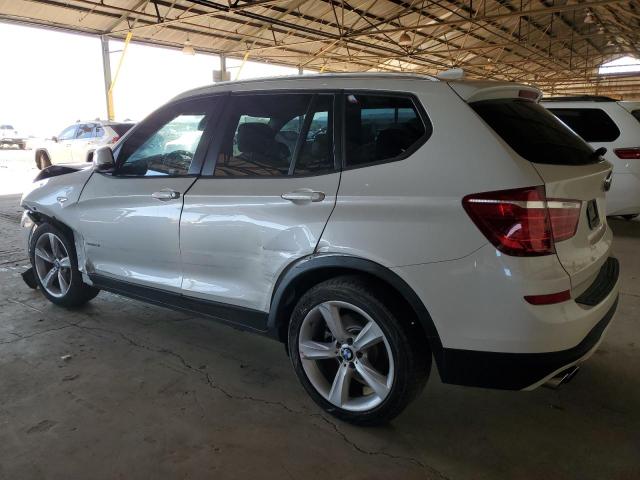 5UXWZ7C3XH0V90667 - 2017 BMW X3 SDRIVE28I WHITE photo 2