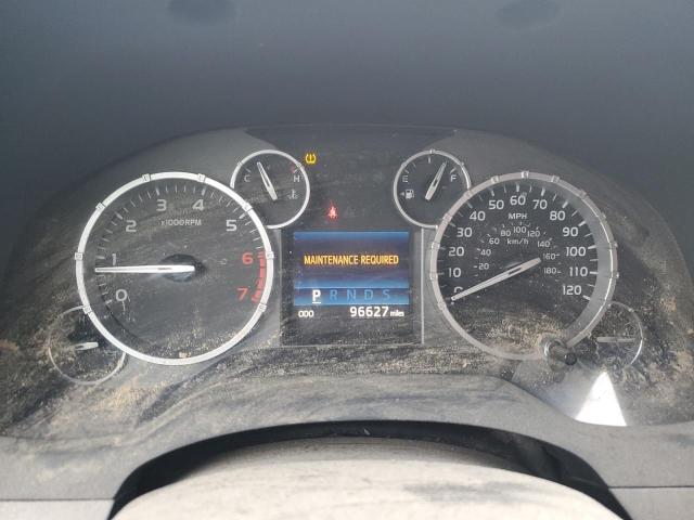 5TFUW5F11EX384236 - 2014 TOYOTA TUNDRA DOUBLE CAB SR/SR5 GRAY photo 9