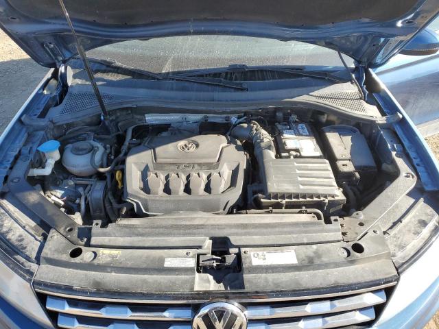 3VV0B7AX3JM018748 - 2018 VOLKSWAGEN TIGUAN S Mavi fotoğraf 12