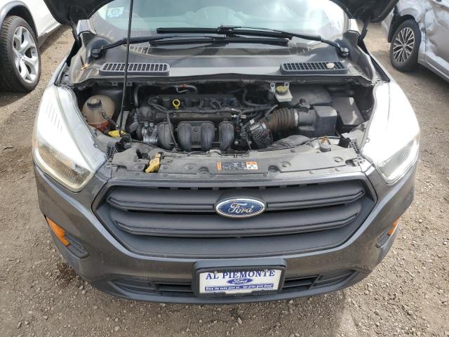 1FMCU0F70HUB38532 - 2017 FORD ESCAPE S GRAY photo 11