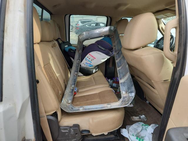 1FT7W2B65BEA35889 - 2011 FORD F250 SUPER DUTY თეთრი ფოტო 10