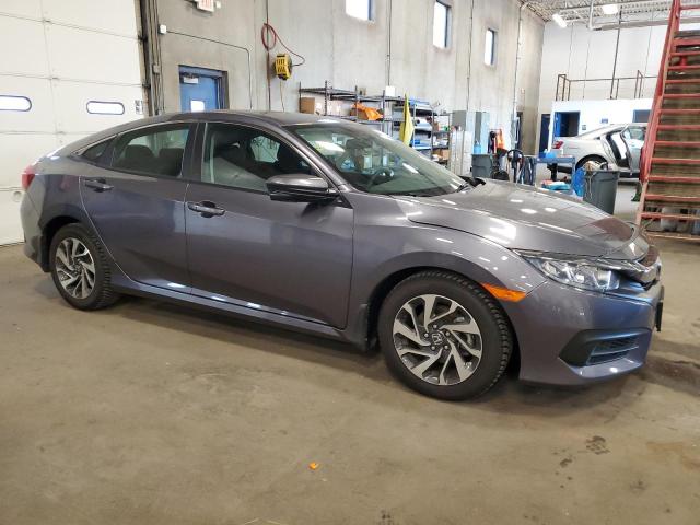 19XFC2F72HE070538 - 2017 HONDA CIVIC EX GRAY photo 4