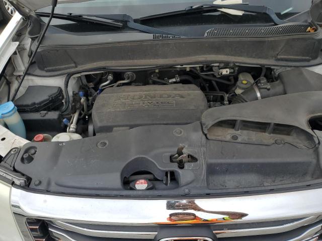 5FNYF4H50EB021514 - 2014 HONDA PILOT EXL WHITE photo 12