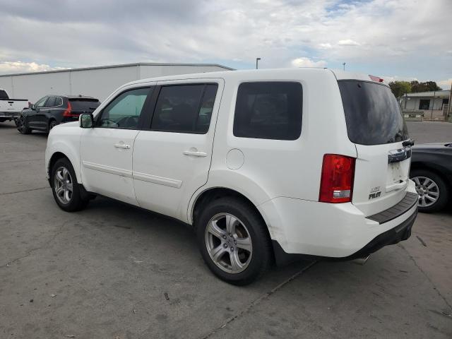 5FNYF4H50EB021514 - 2014 HONDA PILOT EXL WHITE photo 2