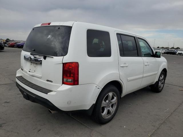 5FNYF4H50EB021514 - 2014 HONDA PILOT EXL WHITE photo 3