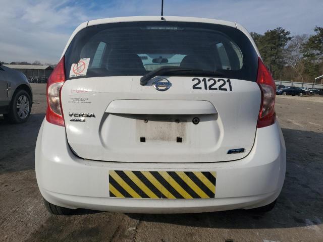 3N1CE2CPXFL425260 - 2015 NISSAN VERSA NOTE S WHITE photo 6